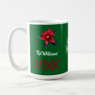 Happy Holidays Christmas Family Reunion Photo Coffee Mug