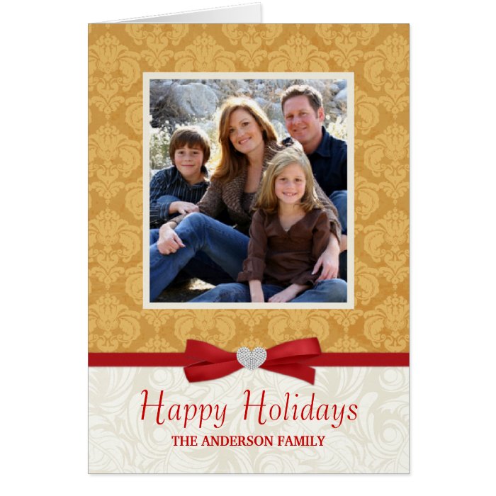 Happy Holidays Christmas Greeting Photo Cards