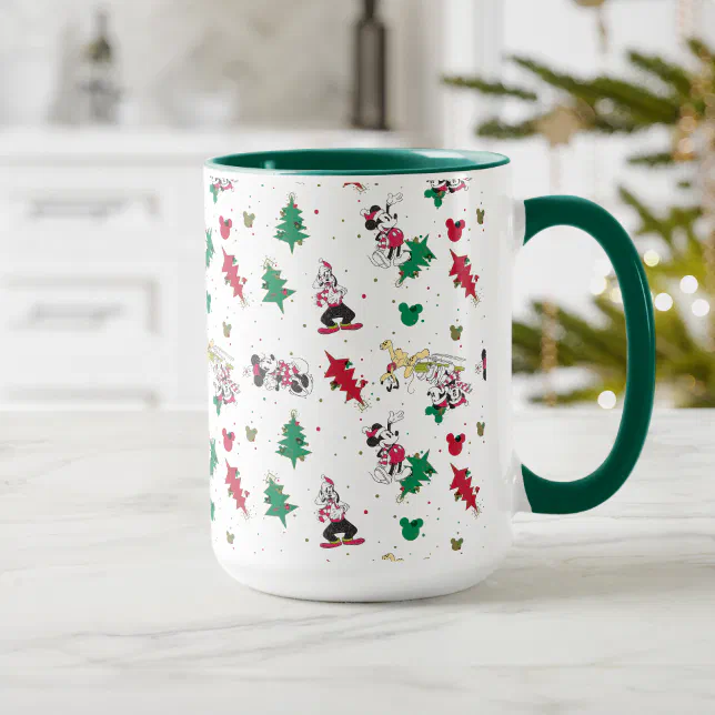 Happy Holidays | Christmas Mickey Mouse & Friends Mug | Zazzle