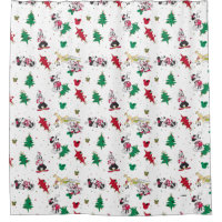 Disney Holiday Farmhouse Red & Black Mickey & Minnie Plaid-Border