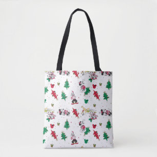 Happy Holidays Christmas Mickey Mouse & Friends Tote Bag