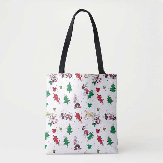 Happy Holidays | Christmas Mickey Mouse & Friends Tote Bag (Front)