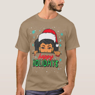 Happy Holidays Christmas Pajama Ugly Xmas Sweater 