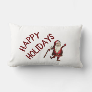**HAPPY HOLIDAYS** CHRISTMAS PILLOW