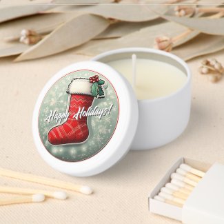 Happy Holidays Christmas Stocking ID1082