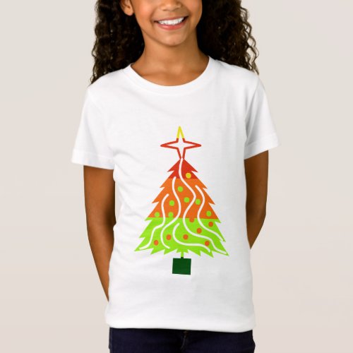 Happy Holidays Christmas Tree T_Shirt
