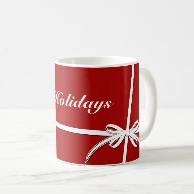 Happy Holidays Coffee Mug (Front Right)