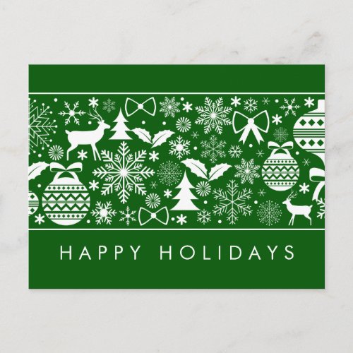 Happy Holidays Collection Holiday Postcard