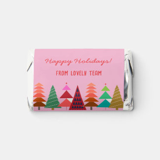 Happy holidays corporate gifts hershey's miniatures