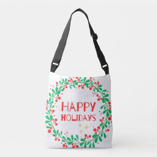 Happy Holidays Crossbody Bag