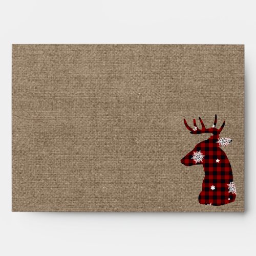 Happy Holidays Custom Return Address Envelope