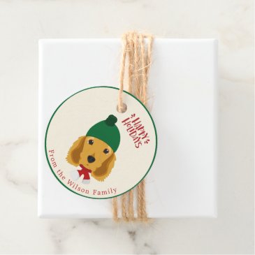 Happy Holidays - Cute Cocker Spaniel Christmas