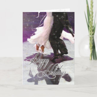 Happy Holidays Dancers PERSONALIZED Holiday Card