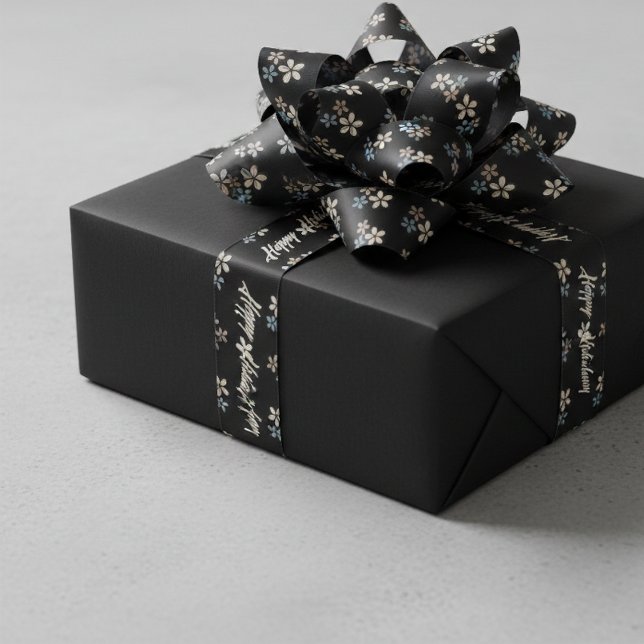 Happy Holidays Decorative Gift Wrapping Ribbon (Creator Uploaded)