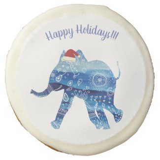 Happy Holidays Dipped Oreos Cookies