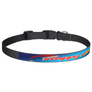 Happy Holidays Dog Collar