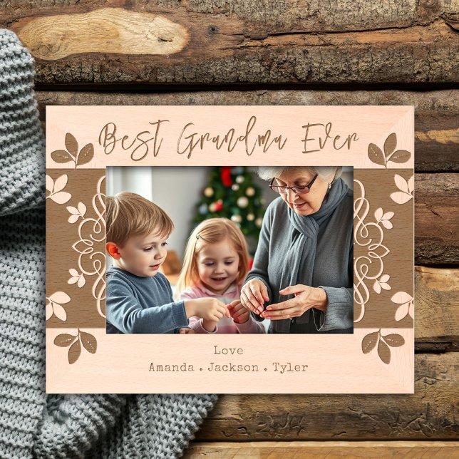 Happy Holidays Family Name  Engraved Frames (Creator Uploaded)