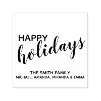 'Happy Holidays' Festive