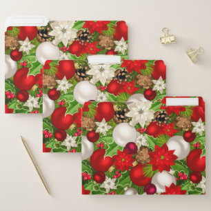 Happy Holidays File Folders