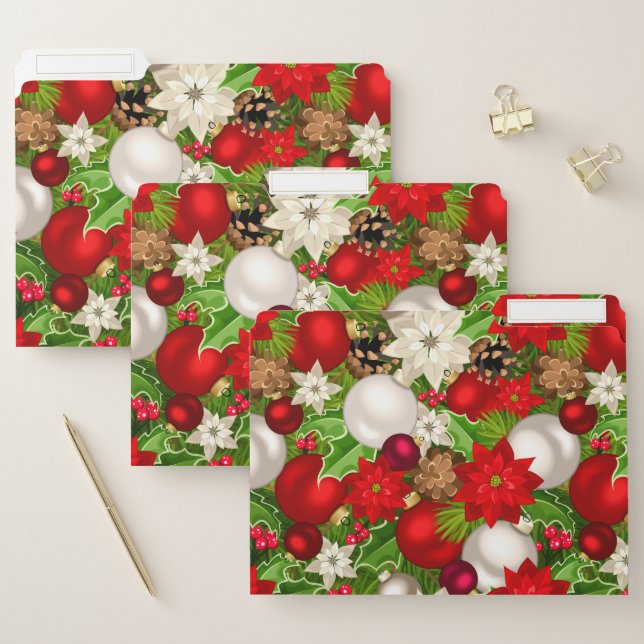 Happy Holidays File Folders (Set)
