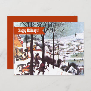 Happy Holidays. Fine Art Christmas Card