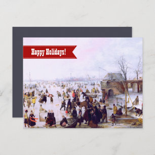 Happy Holidays. Fine Art Christmas Card