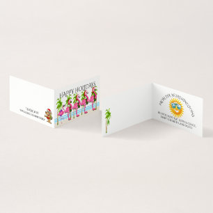 Happy Holidays Flamingo Style #holidayZ