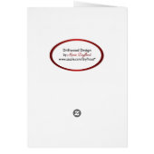 Happy Holidays for Customer-Santa's beard (Back)