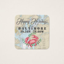 Happy Holidays from Baltimore Gift Tags