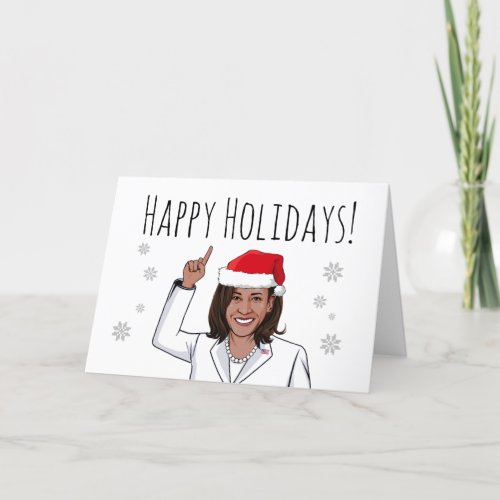Happy Holidays from Kamala Harris Card
