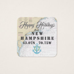 Happy Holidays from New Hampshire Gift Tags