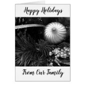 ***HAPPY HOLIDAYS*** FROM OUR FAMILY TO YOURS (Front)