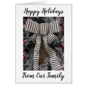 ***HAPPY HOLIDAYS*** FROM OUR FAMILY TO YOURS (Front)