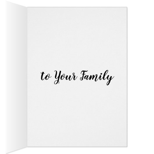 ***HAPPY HOLIDAYS*** FROM OUR FAMILY TO YOURS (Inside (Right))