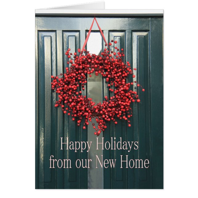Happy Holidays from our new home (Front)