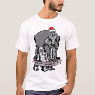 Happy Holidays From R2-D2 & C-2PO T-Shirt