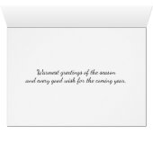 Happy Holidays Frost Cards (Inside Horizontal (Bottom))