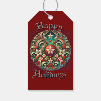Happy Holidays Gift Tags