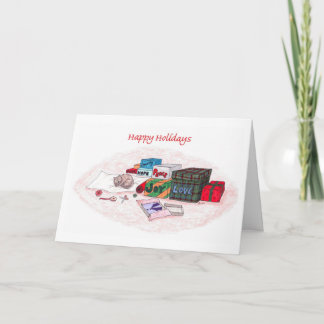 Happy Holidays-Gifts from the heart Holiday Card