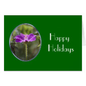 Happy holidays  greeting card (Front Horizontal)