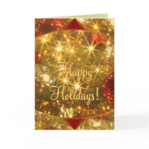 Happy Holidays Greeting Card