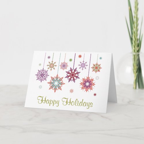 Happy Holidays Greeting Card