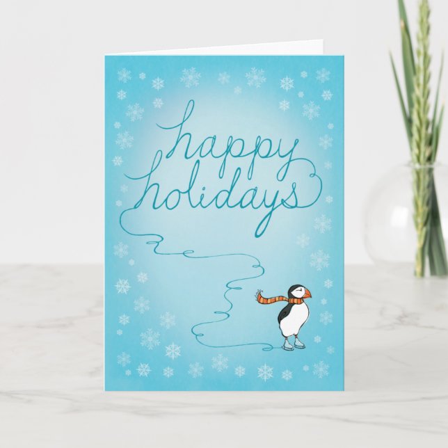 Happy Holidays Greeting card (Front)