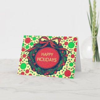 Happy Holidays - Greeting Card