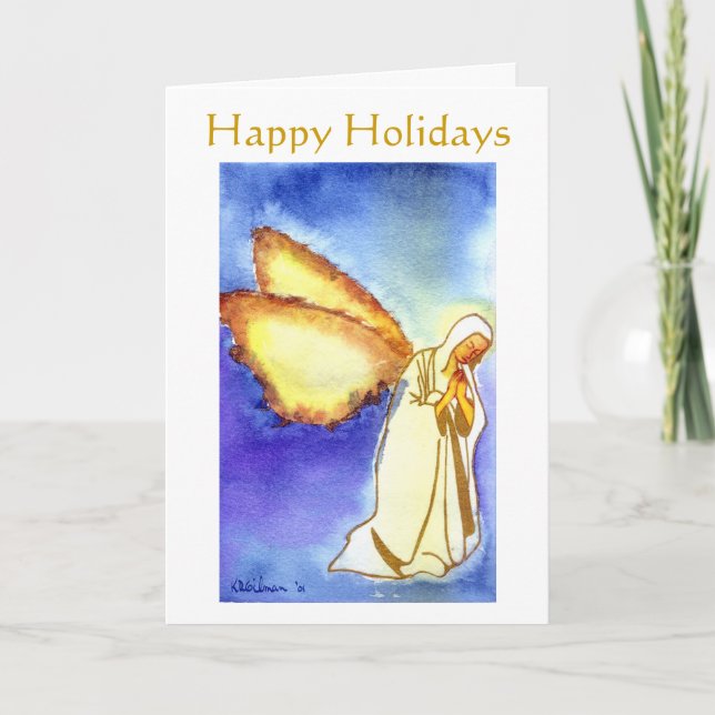 Happy Holidays Greeting Card (Front)