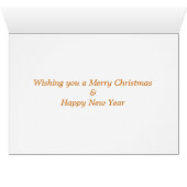 Happy holidays greeting card. (Inside Horizontal (Bottom))