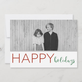 Happy Holidays Greeting Card