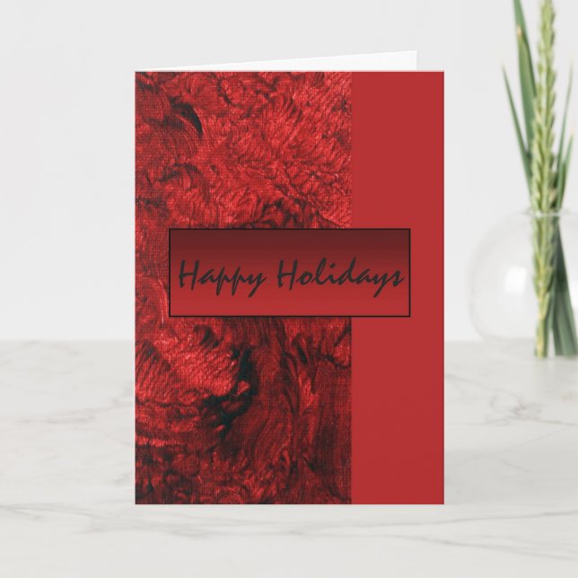 Happy Holidays Greeting Card (Front)