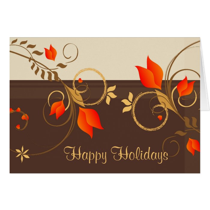 Happy Holidays Greeting Card