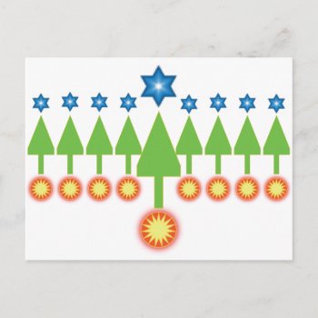 Happy Holidays Greeting Card - Christmas Hanukkah by EvelynAndElayne at Zazzle